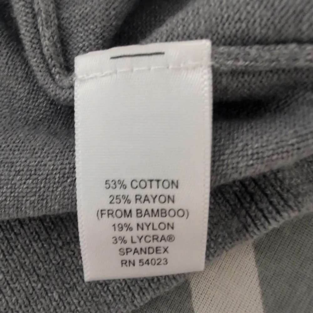 Banana Republic Sweater Men's‎ L DeVee Grey V-neck Fine-knit Pullover Layering